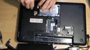 Ноутбук HP, сильно греется, не загружается система. Серия 5. Устанавливаем SSD.