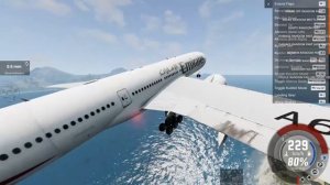 Boeing 777 Emirates | Beamng Drive Mod Testing + Download