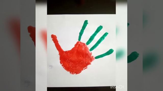 Рисование ладошками - «Петушок». Для первой младшей группы смотреть онлайн