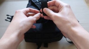 Затягивание лямок завязать на рюкзаке с металлической пряжкой