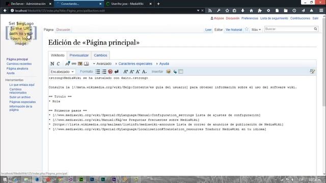 Curso MediaWiki Clase 2 - Instalación de Extensiones (WikiEditor, Echo) смотреть онлайн