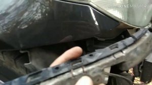 как снять передний бампер BMW e60