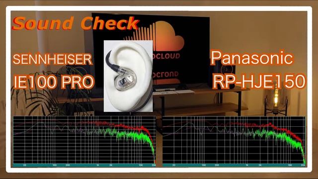 SENNHEISER IE100PRO vs Panasonic RP-HJE150 [IEMs In-Ear headphones Sound Comparison イヤホン音比較] смотреть онлайн