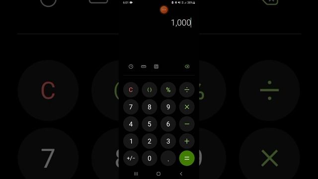 como sacar la fracción a un número en la calculadora