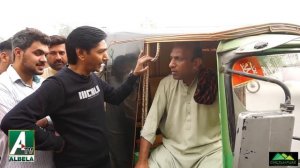 Goga Pasroori  became a rickshaw driver and Saleem Albela is the traveler