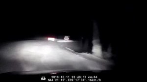 Шаумянский перевал ночью..