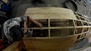 Фанерная лодка Радуга 34 3 я часть