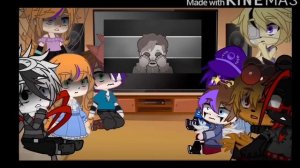 Afton Family react to fandoms memes ||ft. Parker|| ||my au||