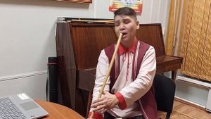 Динар Абдуллин - Открытый урок "Игра на курае"