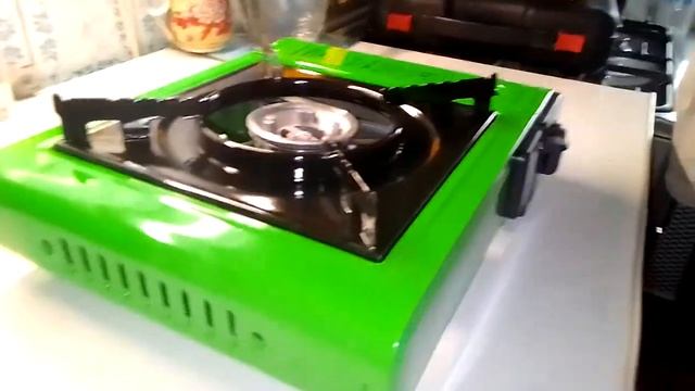 Портативная газовая плита. смотреть онлайн