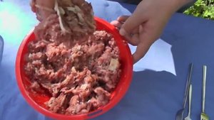 Купаты - домашние, деревенские колбаски На мангале, на углях