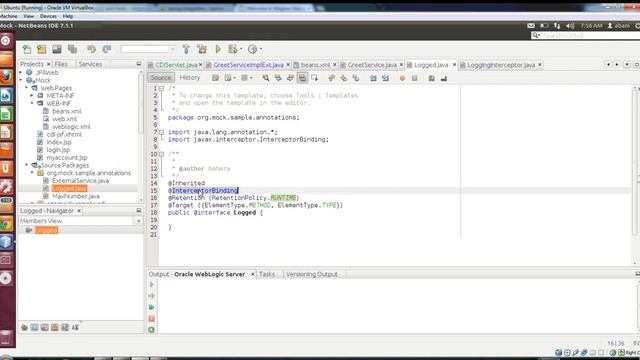 Interceptor & InterceptorBindings in CDI/JEE6 application смотреть онлайн