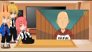 Chainsaw man react to Saitama VS Denji and Makima  -Tolkin-