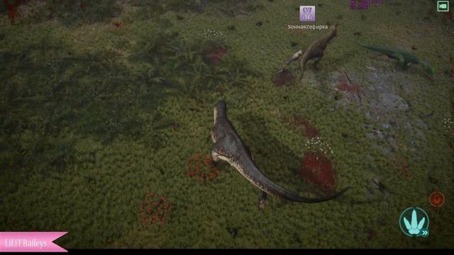 The isle /T rex vs Dilophosaurus /Сражение/Мастер-класс от Алисы смотреть онлайн