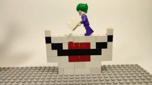 LEGO Batman and Joker Brick Building Mosaics Superhero Fun Animation