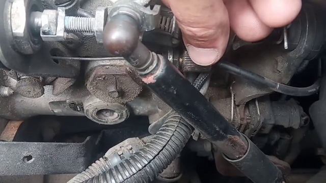Регулировка холостых оборотов на двигателе 19D Пежо Ситроен Тойота Е11 Toyota Corolla