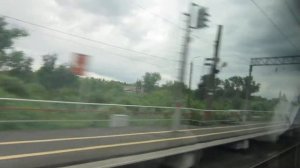 Дзержинск-Нижний Новгород Сортировочный. ГЖД. Поезд 236Г Москва-Нижний Новгород 5.07.2017