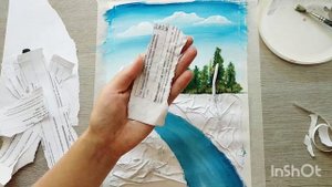 Делаем работы с детьми на осеннюю тему. Рисование и поделка на тему осени в одной работе