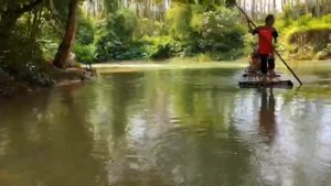 Сплав на Бамбуковых Плотах  Као Лак в Тропическом Тайланде 2019