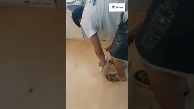 Монтаж пола на лагах