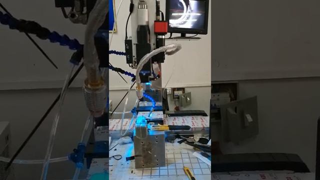 CCD automatic laser welding machine, fiber laser soldering machine with CCD monitor смотреть онлайн