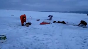 Зимняя рыбалка на Сахалине