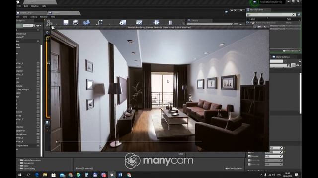 UE4 Управление Post Process volume через Blueprint. BP control postProcess Tutorial.