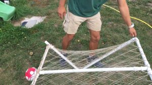 Детские футбольные ворота СДЕЛАЙ САМ!