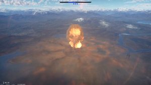 War Thunder: Сброс ядерной бомбы