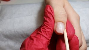 Акригель // Укрепление акригелем // Комби маникюр
