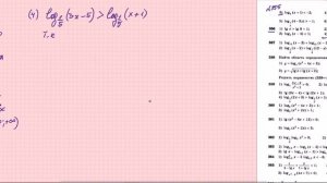 Логарифмические неравенства ( урок 1)