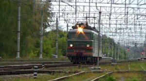 Последний круглобуферный электровоз ВЛ10-1535 на Московской железной дороге!