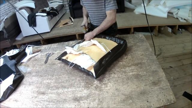 Ремонт убитого офисного кресла. смотреть онлайн