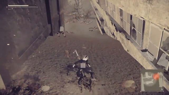 NieR:Automata - route A - part 2 - 100% - watch a noob complete this masterpiece! (not 4k due error смотреть онлайн