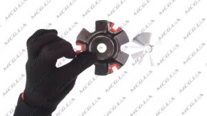 Вариатор передний (тюнинг)   4T GY6 125   (медно-граф. втулка, ролики латунь)   KOSO [V-88]