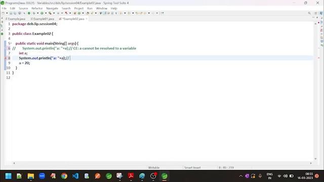 Variables & Types Of Variables In Java 04 смотреть онлайн