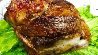 Рулька запечённая! Пальчики оближешь! Хоть в горячем, хоть в холодной виде! смотреть онлайн