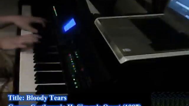 Castlevania II: Simon's Quest - Bloody Tears (Piano Improvisation) смотреть онлайн