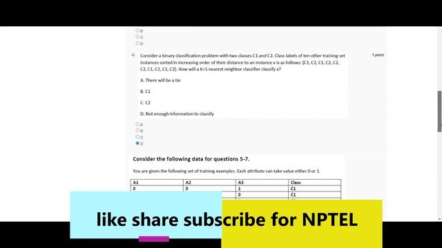 Data Mining | NPTEL | Week 4 | assignment solution 4 | 2022 смотреть онлайн
