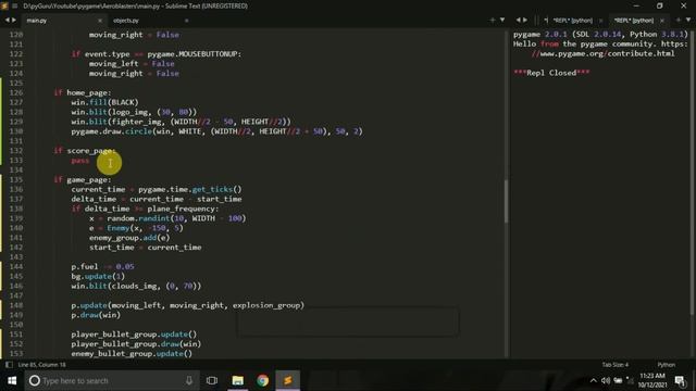 Adding GUI and levels to our game | AeroBlasters PART 8 | gamedev with python and pygame | #pyguru