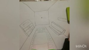 Как нарисовать 3д комнату