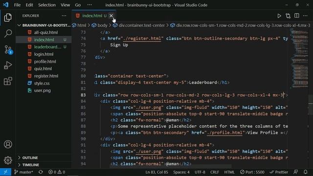 Making a Responsive Quiz Application UI with Bootstrap ? смотреть онлайн