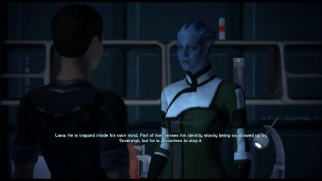 Mass Effect 1: Liara feels sorry for Saren смотреть онлайн