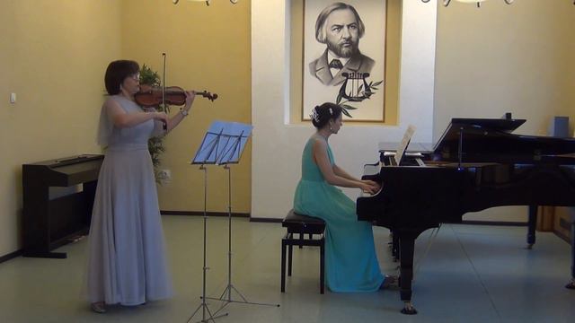 Й. Брамс_Скерцо для скрипки и фортепиано смотреть онлайн