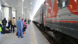 Прибытие поезда 146 на Московский вокзал Нижнего Новгорода