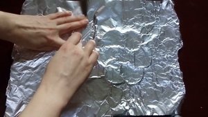 "Чеканка" з фольги | Антистрес майстерка