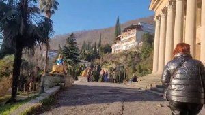 Абхазия. Январь 2024. Прогулка по старой Гагре