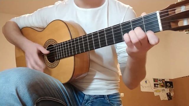 Русские частушки на гитаре - Russian folk song chastuschki on acoustic fingerstyle guitar