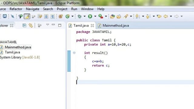 #5 Package Concept in JAVA Tamil | Create a Package in JAVA | Package Concept Using Eclipse | தமிழ்