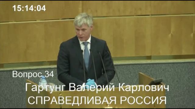 Валерий Гартунг: "Государство должно вернуть гражданам советские вклады" смотреть онлайн